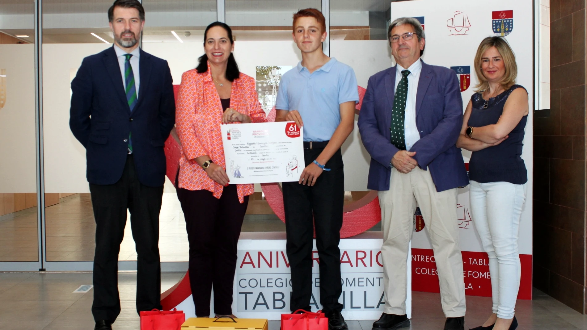 Entrega del premio de Relato Corto de Coca-Cola