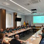 Reunión de la jornada de equipos VioGén en la Región de Murcia para poner en común los puntos de conexión entre los equipos y la Unidad de Coordinación contra la Violencia sobre la Mujer