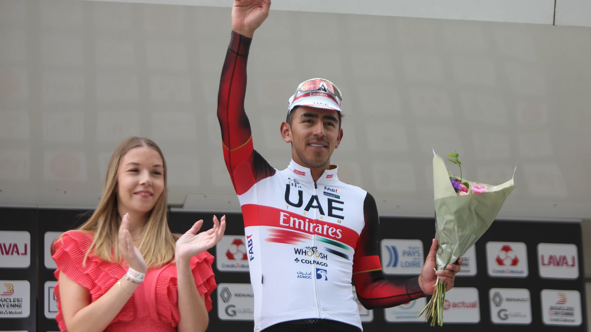 Juan Sebastián Molano, corredor del UAE