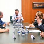 El consejero Fernández Carriedo preside la firma del acta de recepción del Polígono Industrial de Magaz de Pisuerga (Palencia)