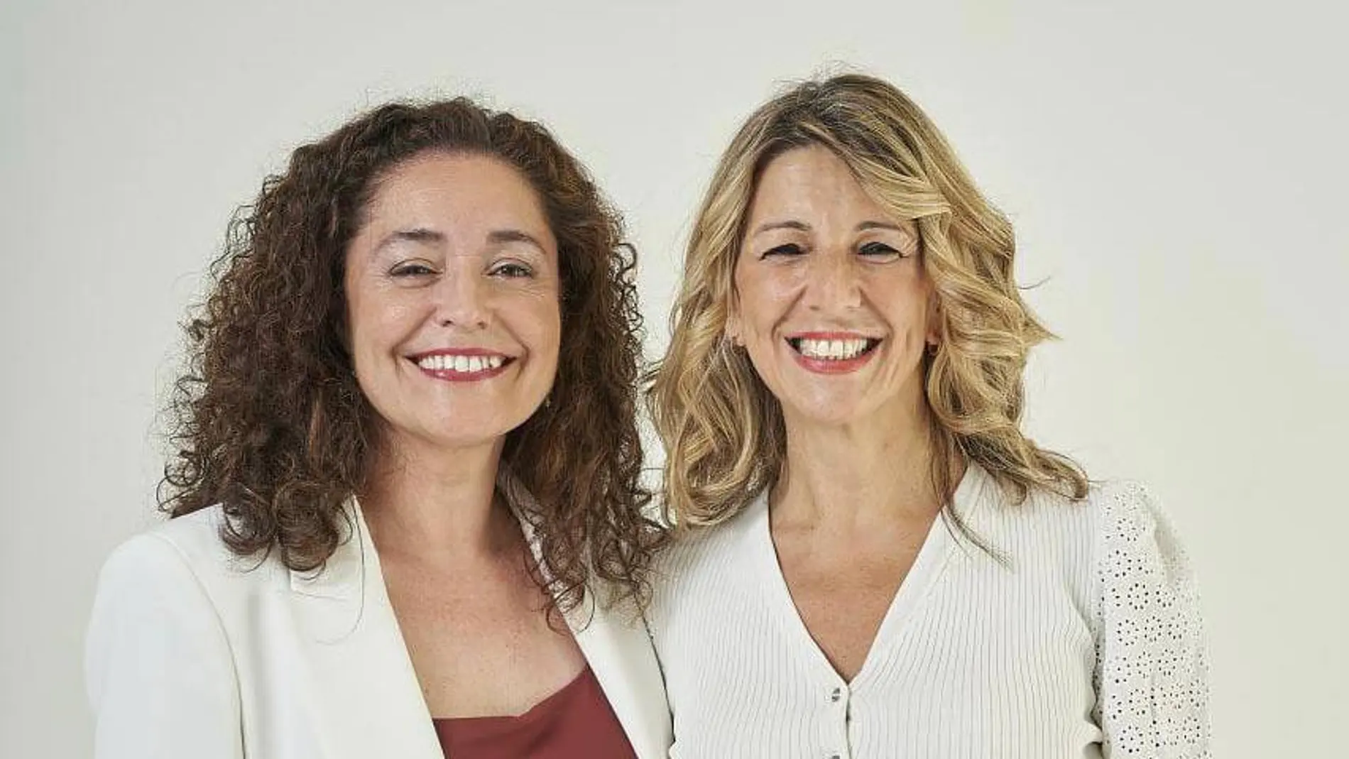 Inmaculada Nieto y Yolanda Díaz