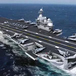 Imagen de ordenador del que será el tercer portaaviones chino