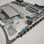 Infografía del proyecto de ampliación y reforma del Hospital de Manacor