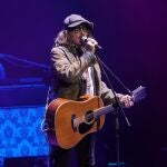 Johnny Depp actuando en Royal Albert Hall en London