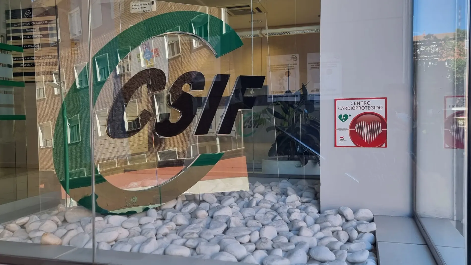 La sede provincial de CSIF Valladolid se convierte en un espacio cardioprotegido