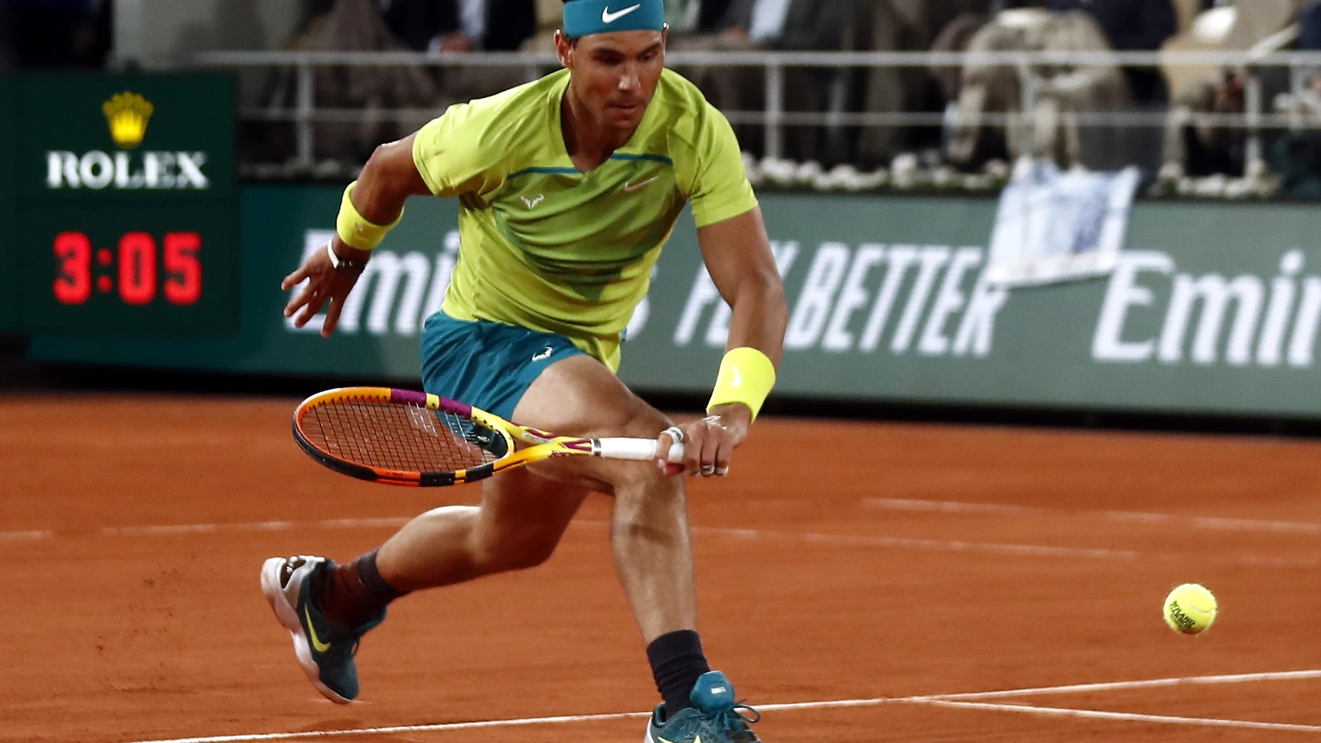 Nadal y Djokovic están jugando un partidazo en los cuartos de final de Roland Garros