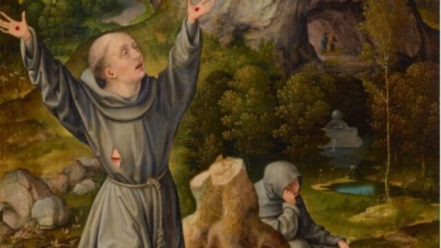 Un fragmento del cuadro que se subasta en Christie's