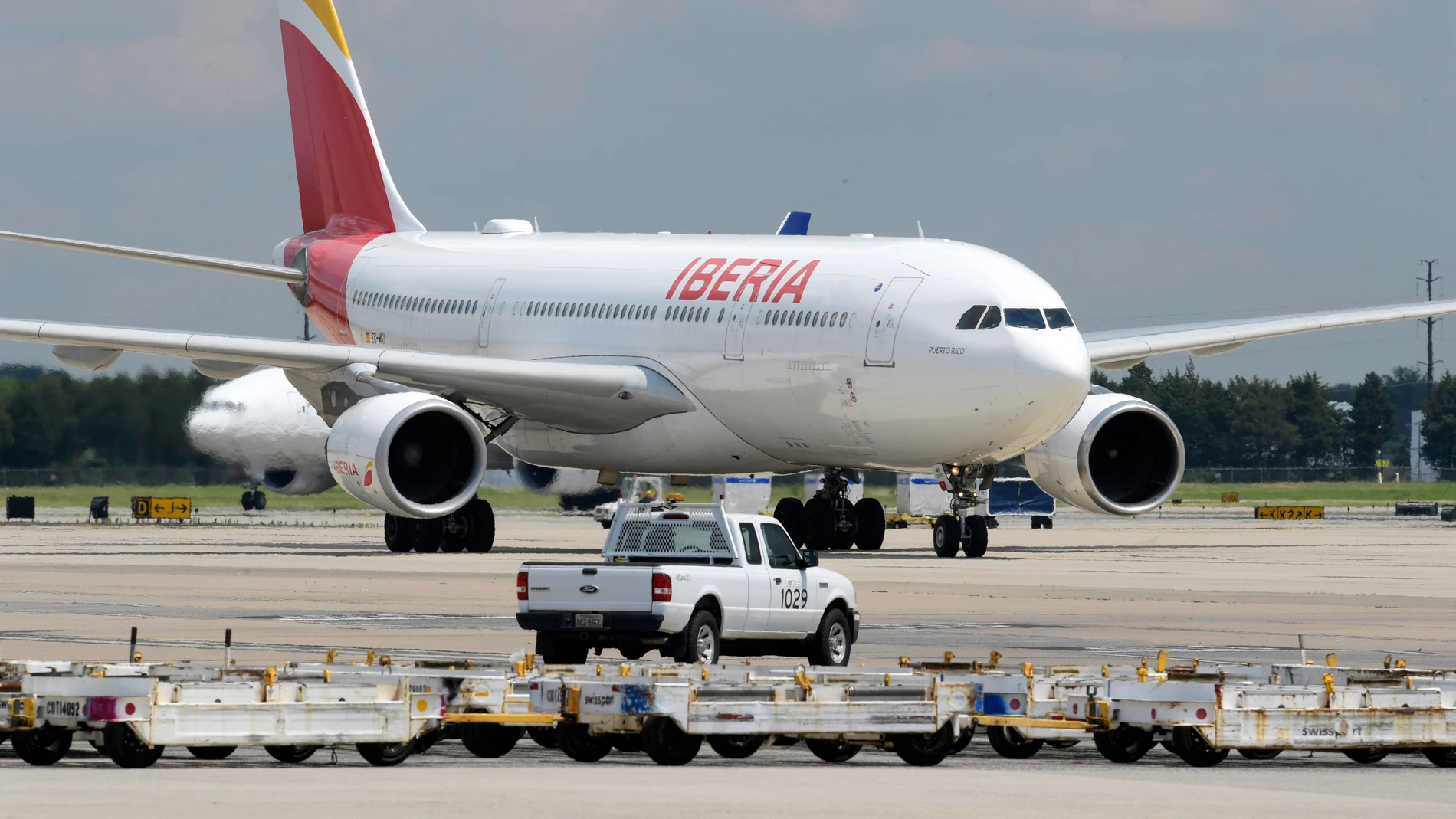 El avión de Iberia que realizó el pasado 1 de junio el vuelo inaugural entre Madrid y Washington fue el primero de largo radio de Iberia con biocombustible