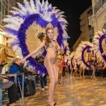 Los imponentes desfiles y pasacalles del Carnaval inundarán ciudades como Cartagena, Águilas o Murcia durante estas semanas