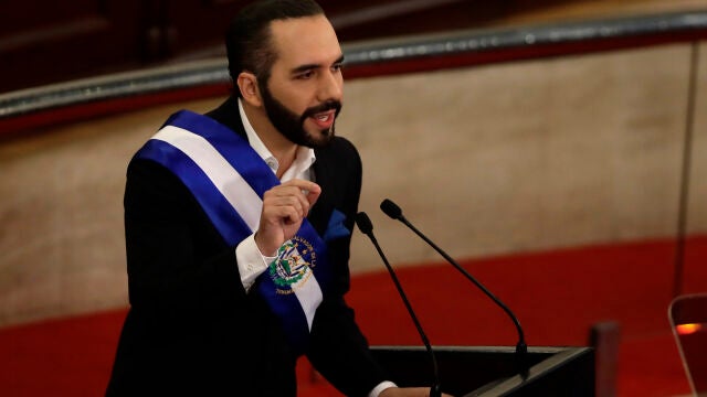 El presidente salvadoreño, Nayib Bukele.