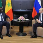  El presidente de Senegal, tras su reunión con Putin: “hago un llamamiento para que levanten las sanciones contra el trigo”