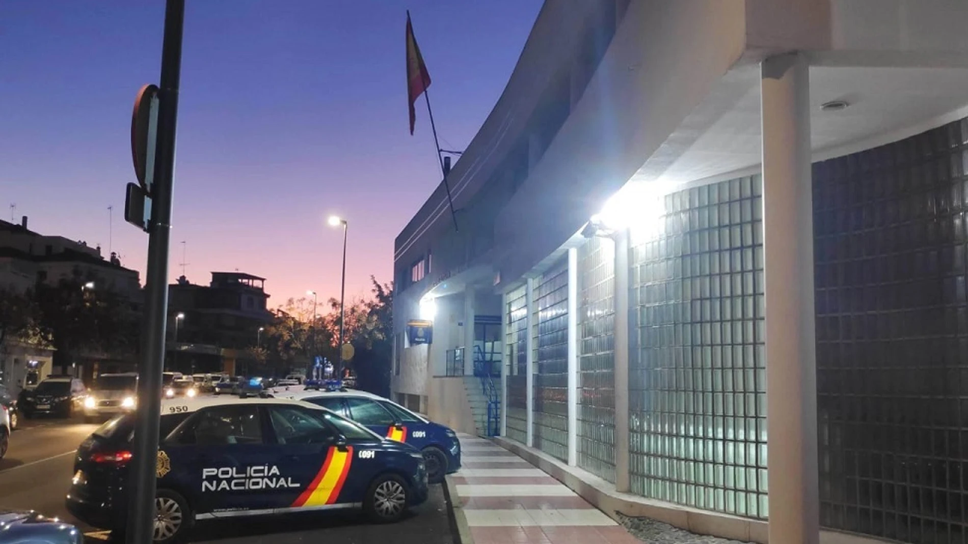 Comisaría de la Policía Nacional de Marbella (Málaga). POLICÍA NACIONAL