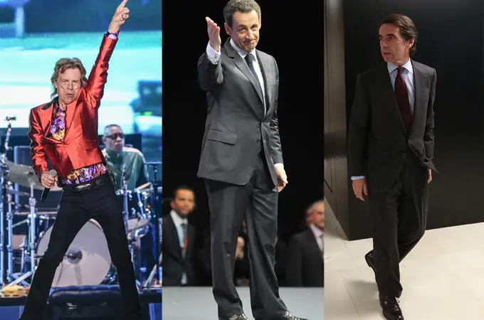 Mick Jagger: el secreto de altura que comparte con Aznar y Sarkozy