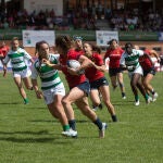 Partido entre la Selección Española de Rugby femenino y un combinado nacional de la Liga Iberdrola