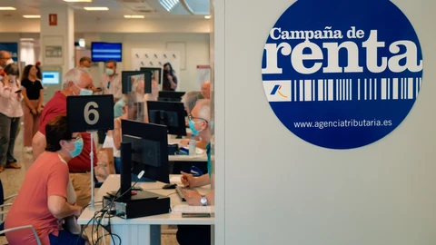 Imagen de una oficina de la Agencia Tributaria en Valencia