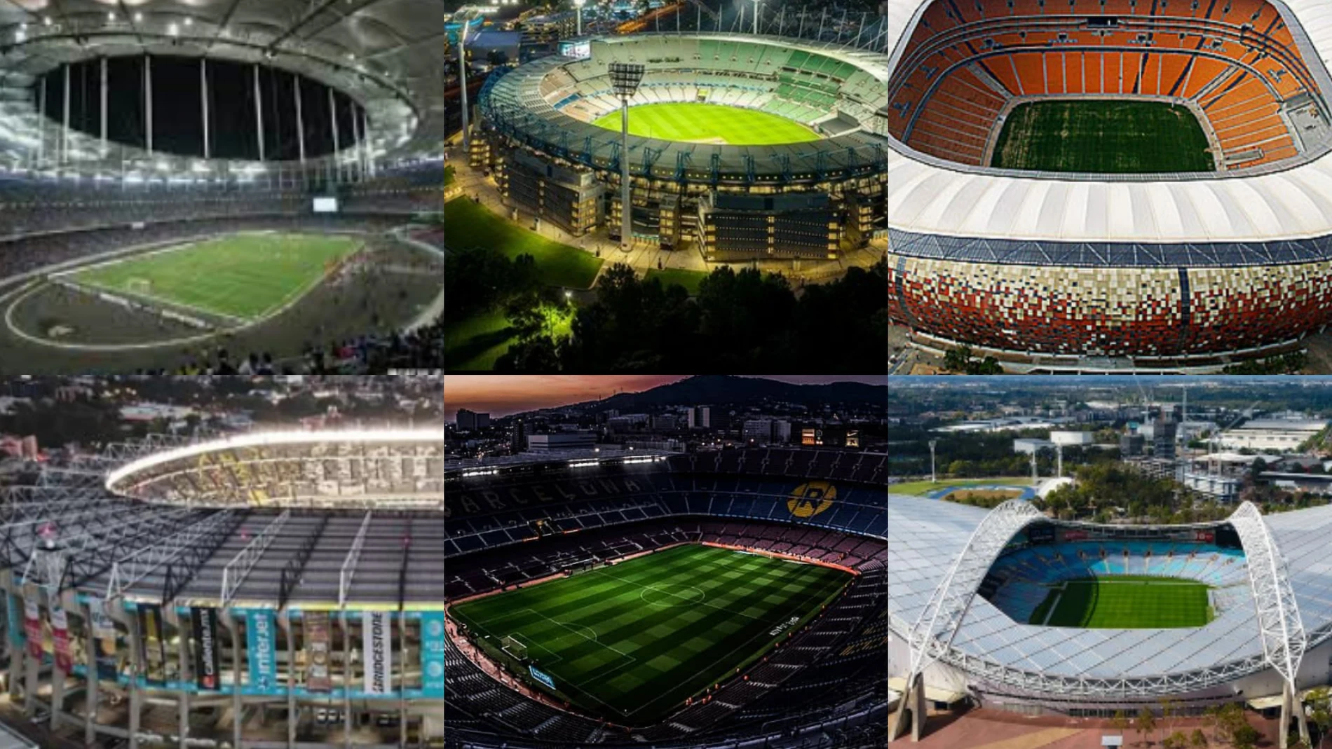 Estos son los 10 estadios de fútbol más grandes del mundo