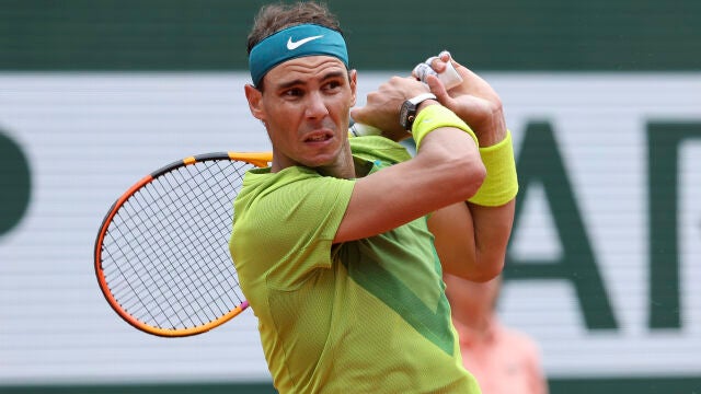 Rafa Nadal, duranta la final del último Roland Garros.