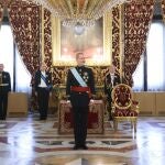 El Rey Felipe VI recibe en el Palacio Real a los embajadores de varios países