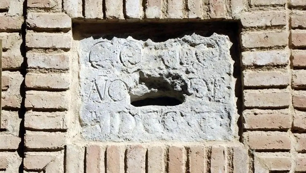 El buzón más antiguo de España en Mayorga (Valladolid)