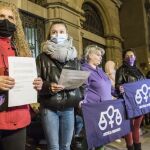 Protesta de mujeres por el caso de agresión sexual