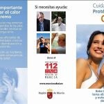 Recomendaciones de la Consejería de Salud ante el aviso amarillo por calor