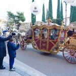 Cabalgata de Reyes Magos el pasado 5 de enero de 2021 en Valladolid