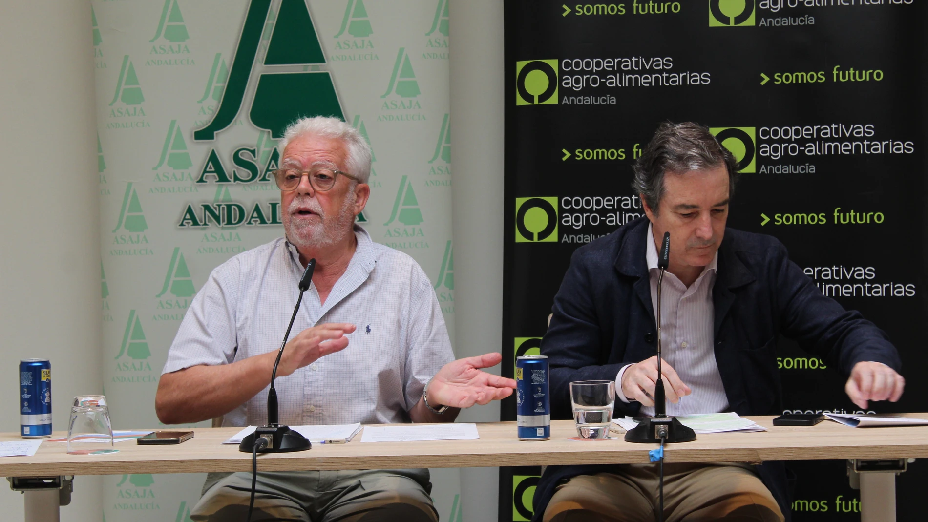 Rueda de prensa ofrecida por Asaja y Cooperativas Agro-alimentarias de Andalucía