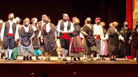 Una de las últimas actuaciones de la Asociación Musical Teatro Lírico de Huelva