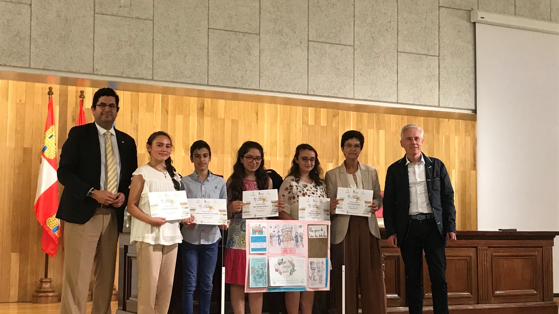 Entrega del Premio otorgado por Empresa Familiar y Consejería de Educación