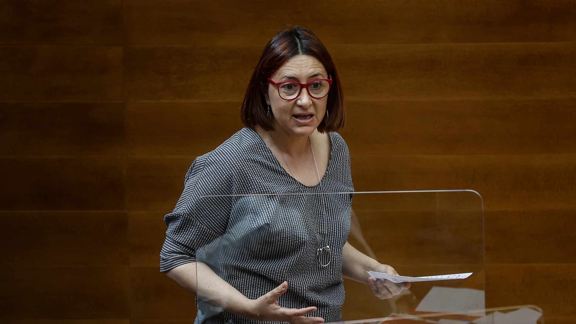La consellera de Participación y Transparencia, Rosa Pérez Garijo