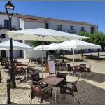 Terraza de Vita Vinum, en Aracena, Huelva