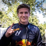 Juri Vips, piloto de la academia de Red Bull.