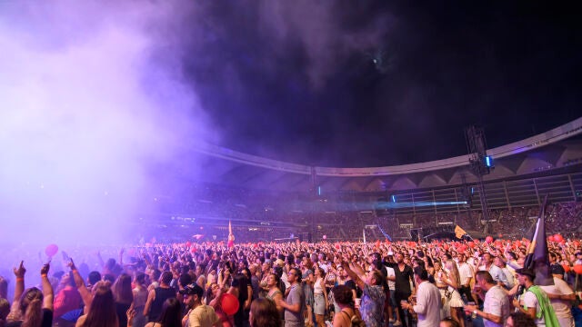 Un concierto de Sevilla este verano. EFE/Raúl Caro