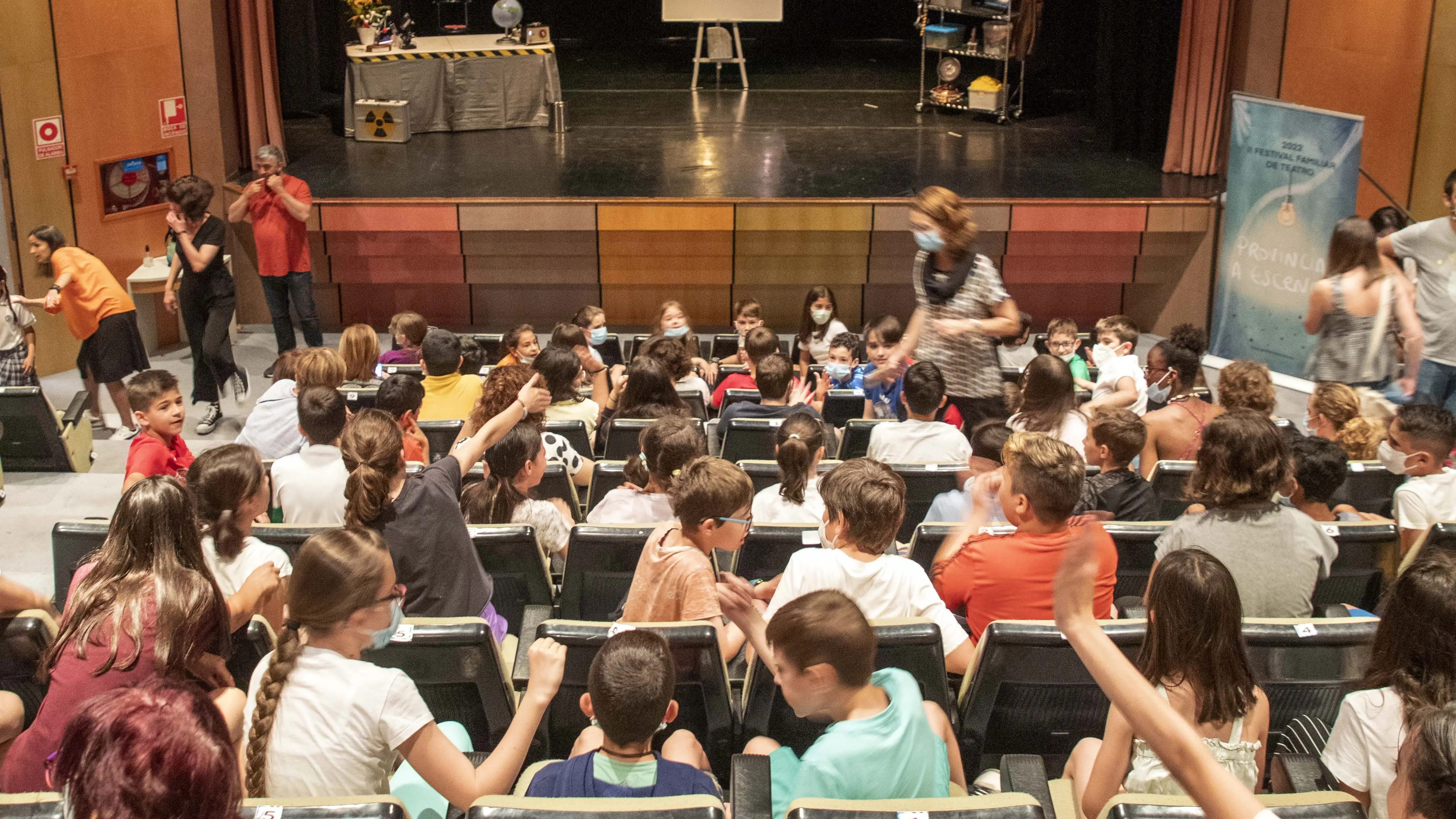 Programa Provincia a escena, impulsado por la Diputación de Salamanca para hacer llegar el teatro a colegios de toda la provincia