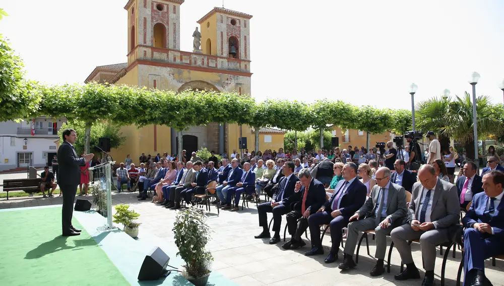 El presidente de la Junta, Alfonso Fernández Mañueco, presenta el nuevo Fondo de Cohesión Territorial