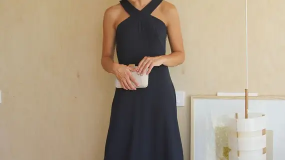 Vestido de invitada de boda.