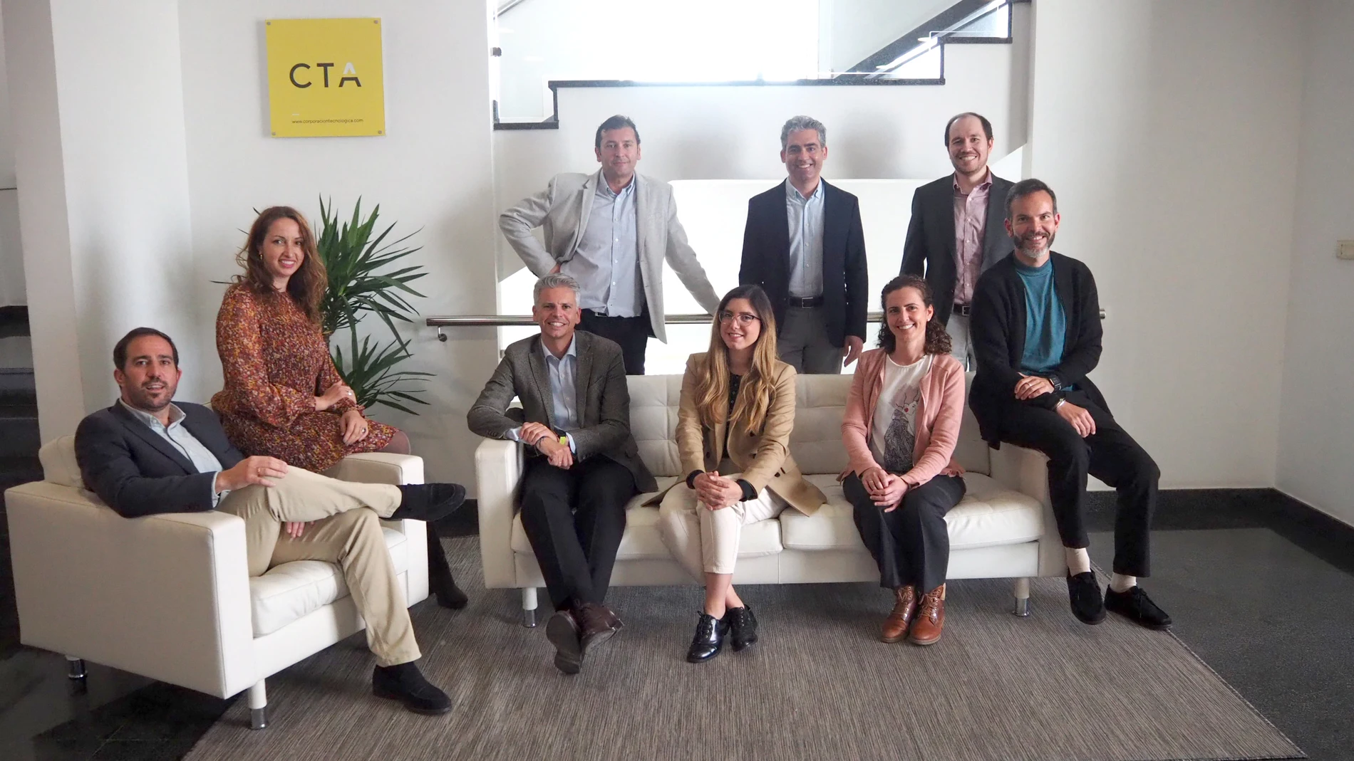 Equipo de CTA (Corporación Tecnológica de Andalucía) especializado en el perfil de startups de base tecnológica