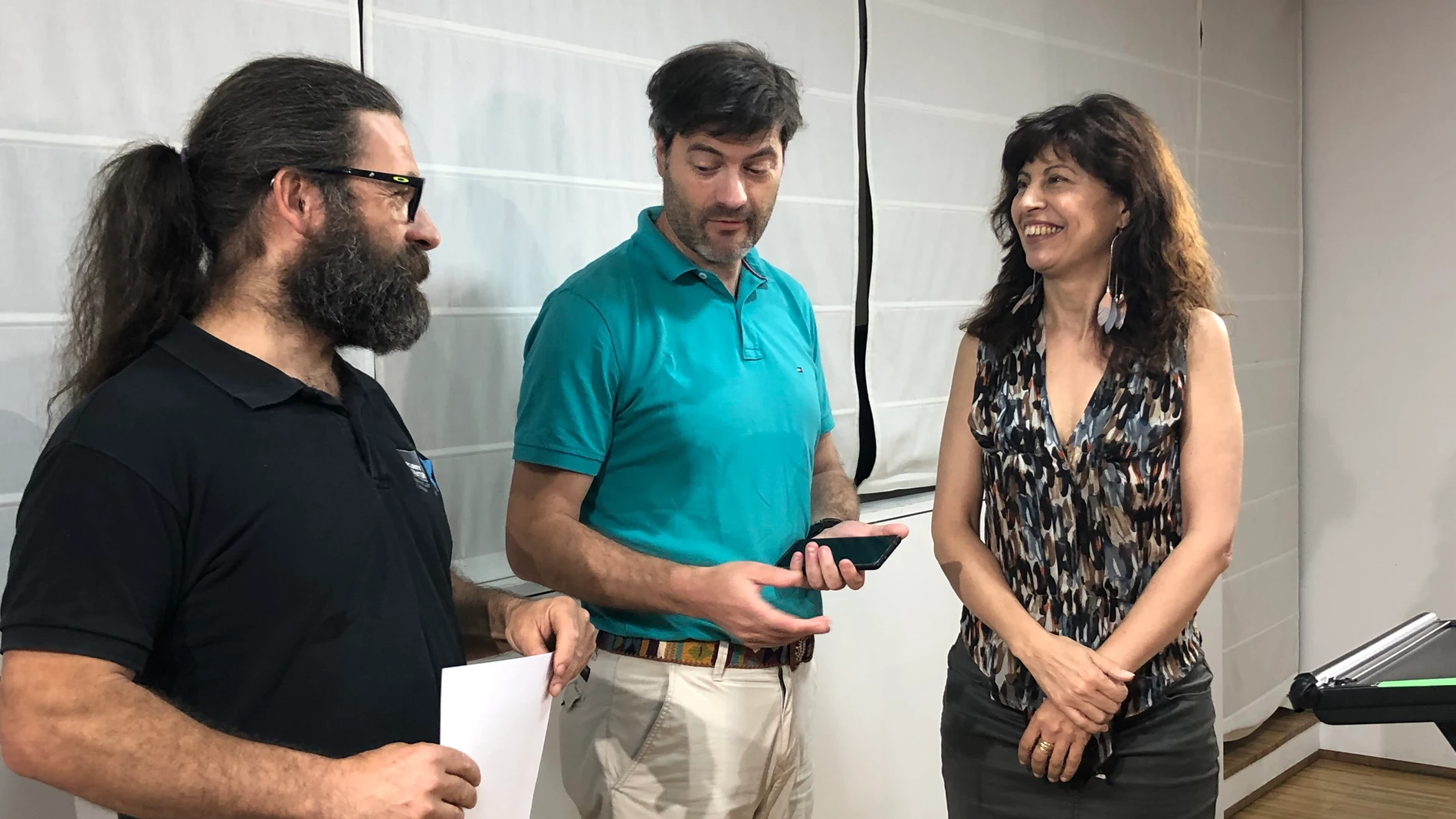 Ana Redondo durante la presentación del Campeonato Mundial de Puzzles