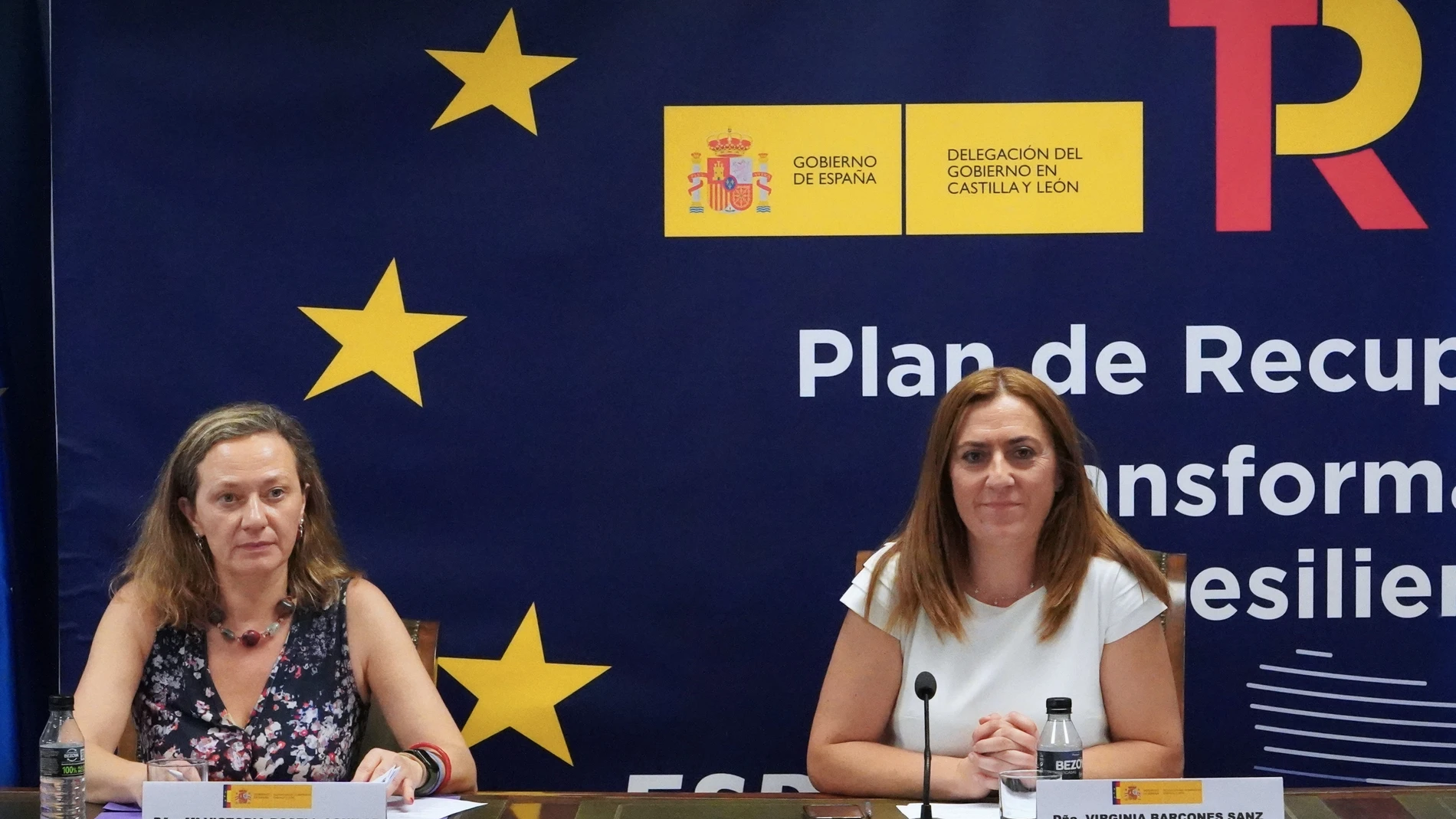 La delegada del Gobierno Virginia Barcones se reúne con la delegada del Gobierno para la Violencia de Género Victoria Rosell