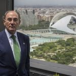 Ignacio Galán en las oficinas de Iberdrola Valencia