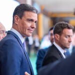 El presidente del Gobierno, Pedro Sánchez, ayer en la sexta edición del Digital Entreprise Show en Málaga