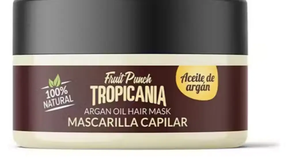 Tropicania Mascarilla Capilar Argan 100% Natural