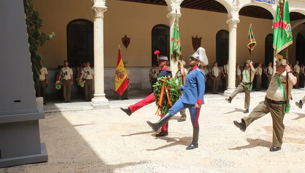 Acto conmemorativo del Día de la Cuarta Subinspección General del Ejército en el Palacio Real de Valladolid
