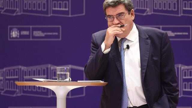 El ministro de Inclusión, Seguridad Social y Migraciones, José Luis Escrivá