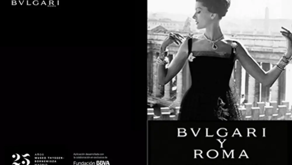 Portada de la revista del Museo Thyssen sobre la exposición de joyas de Bulgari: &quot;Bulgari y Roma&quot;