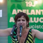 La candidata a la Junta de Andalucía por "Adelante Andalucía", Teresa Rodríguez. EFE/Román Ríos.