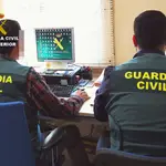 La Guardia Civil consiguió rastrear a los autores de la estafa