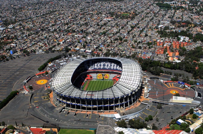 El estadio Azteca de Ciudad de México será sede de un Mundial por tercera vez.