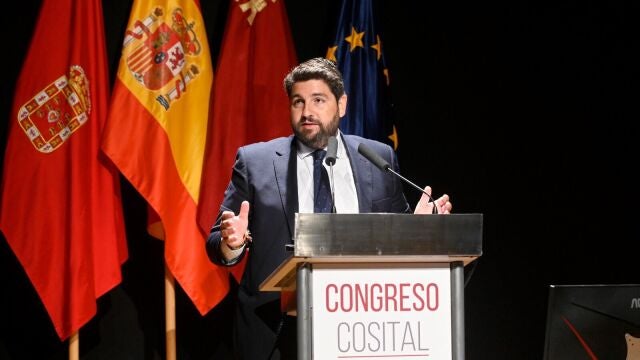 El presidente de la Región de Murcia, Fernando López Miras