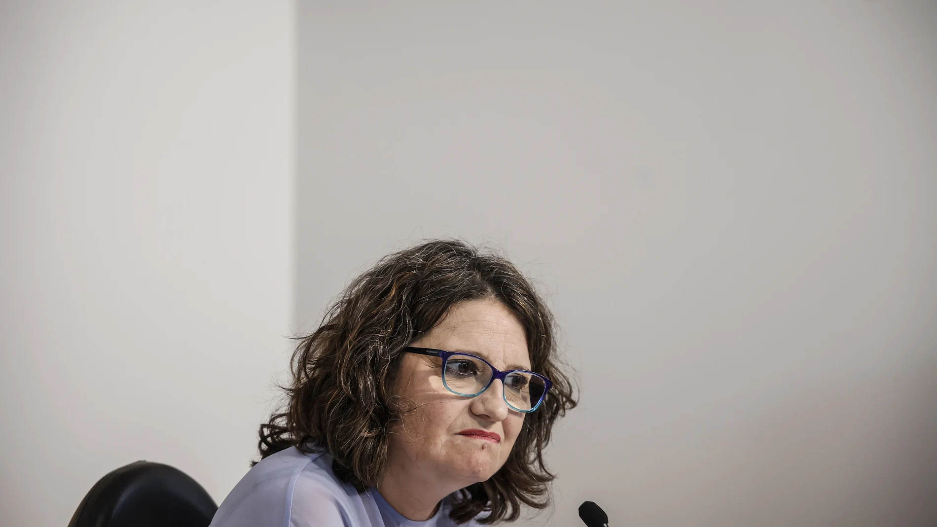 La ya exvicepresidenta de la Generalitat Valenciana y portavoz del Consell, Mónica Oltra